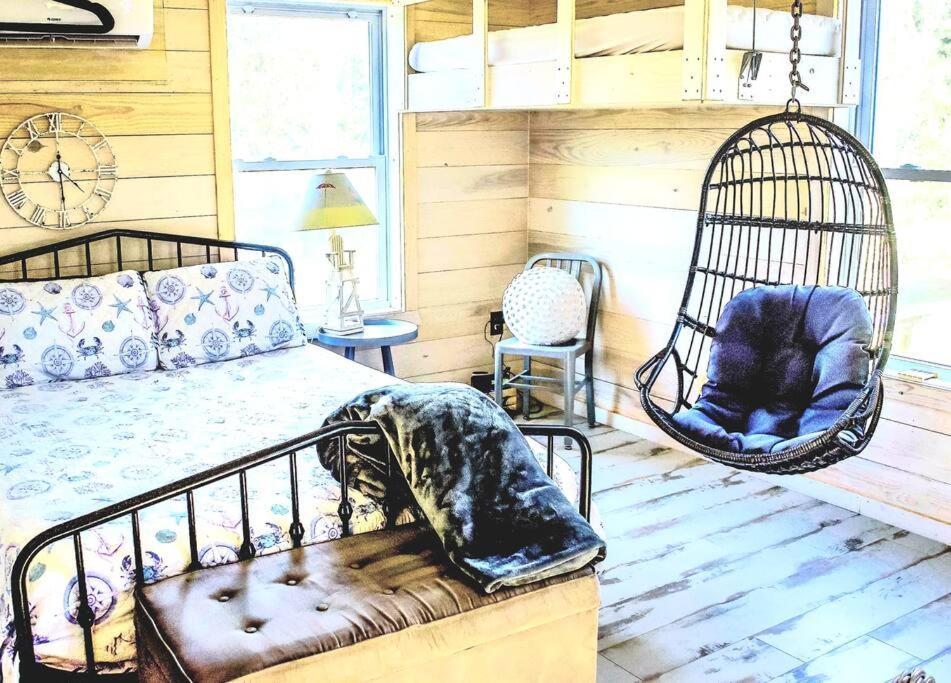 Secluded Tiny House By The Marsh With Hunting Island Beach Pass Frogmore Ngoại thất bức ảnh