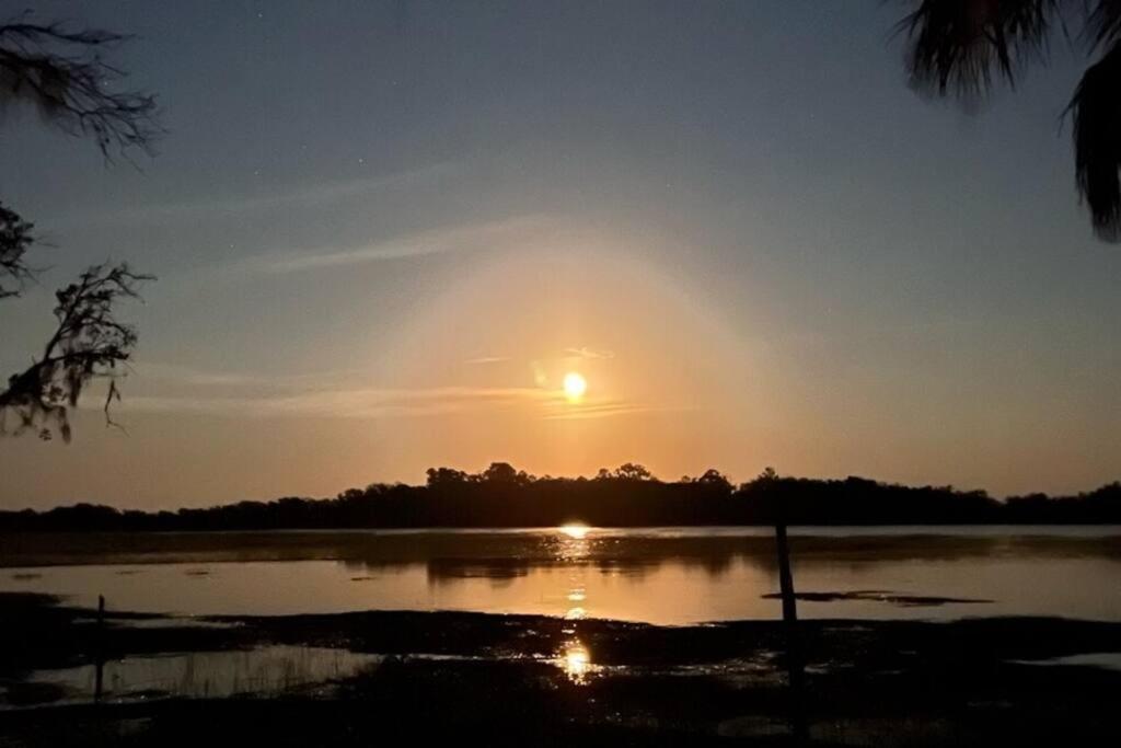 Secluded Tiny House By The Marsh With Hunting Island Beach Pass Frogmore Ngoại thất bức ảnh